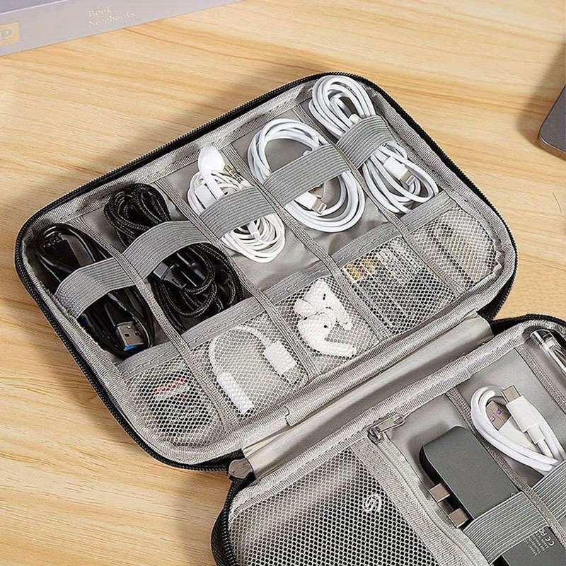 Office Tech Gear - 멀티 포켓 전자기기 액세서리 박스 -