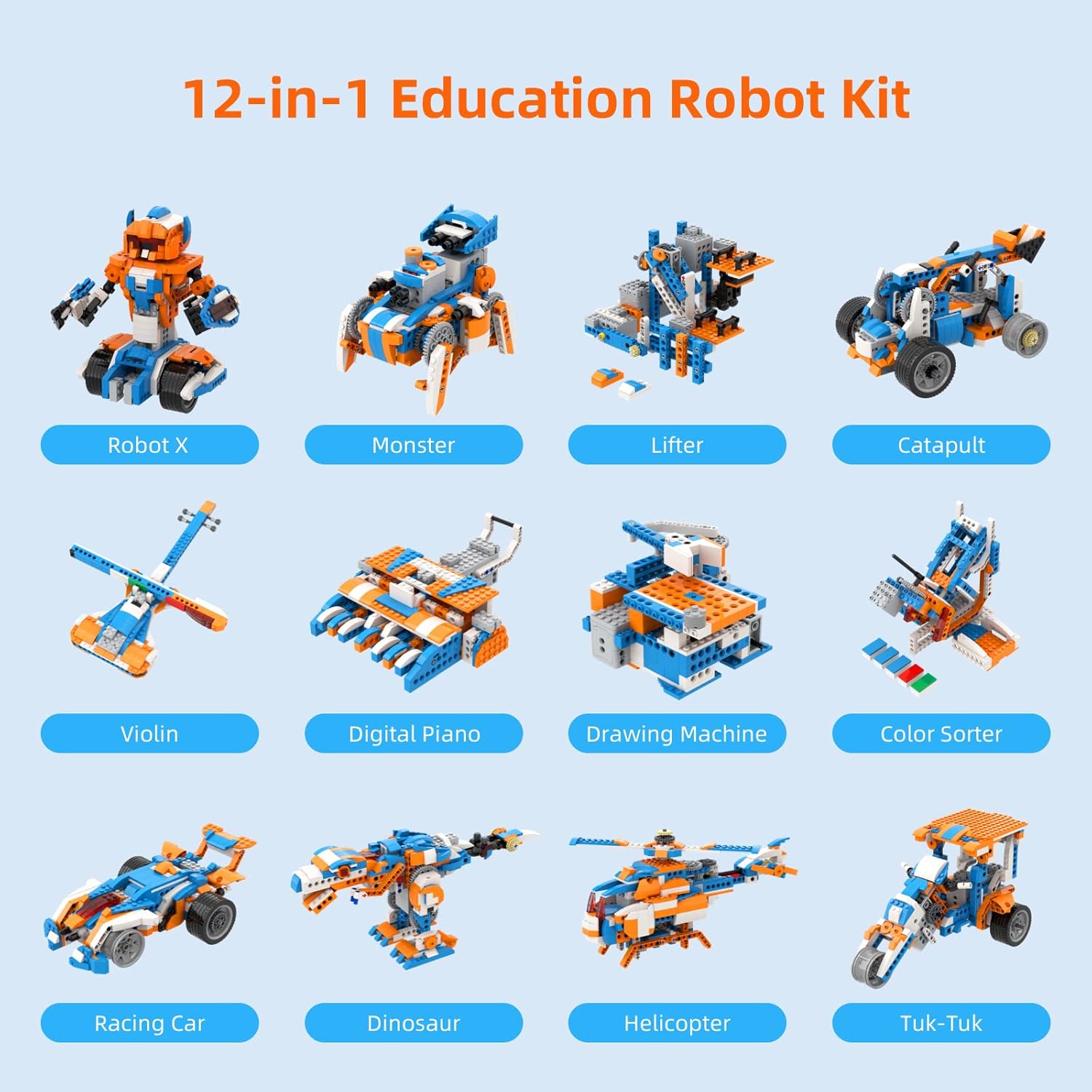 현대식 STEM 로봇 조립 키트, 테크 데스크탑 장식품 - Office Tech Gifts 리뷰 및 가격
