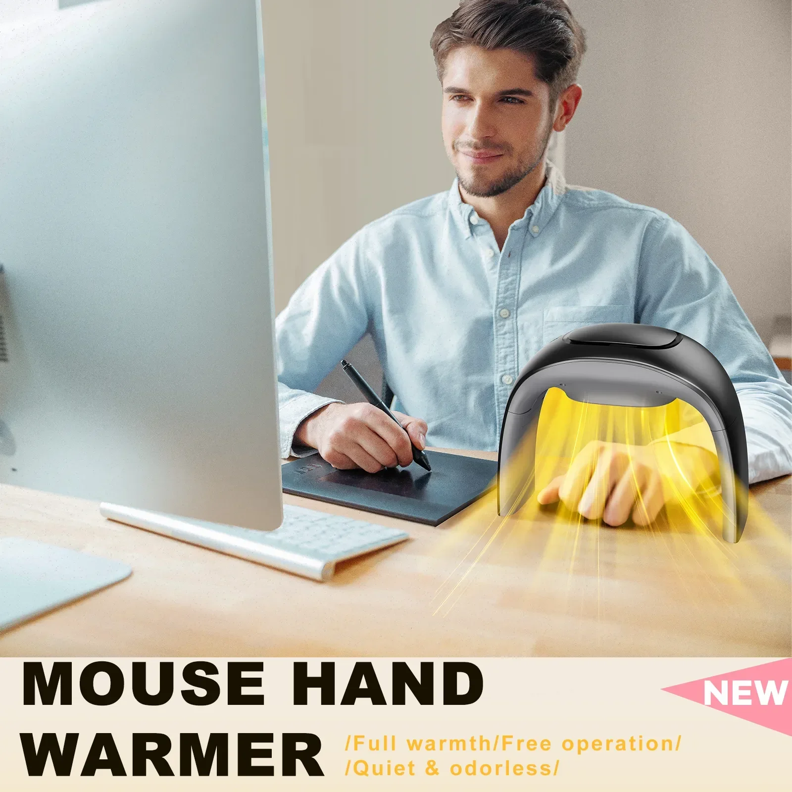 휴대용 겨울용 마우스 손난로 첨단 기술 손난로 시대 가 - Office Tech Gear 리뷰 및 가격