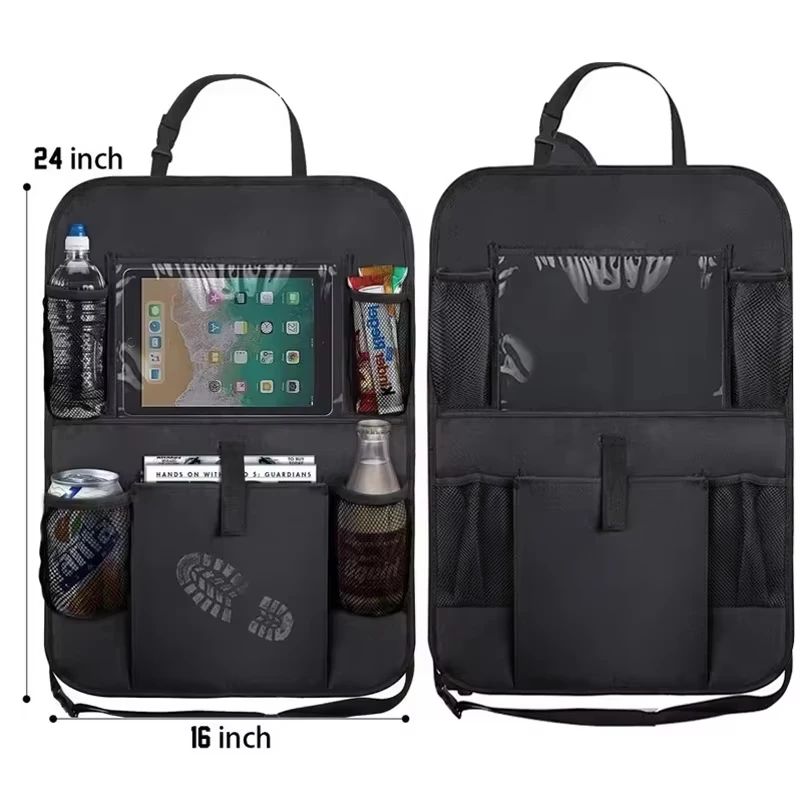 다용도 옥스포드 원단 차량용 시트백 정리함, 태블릿 홀 - Surge Protector Rack 리뷰 및 가격