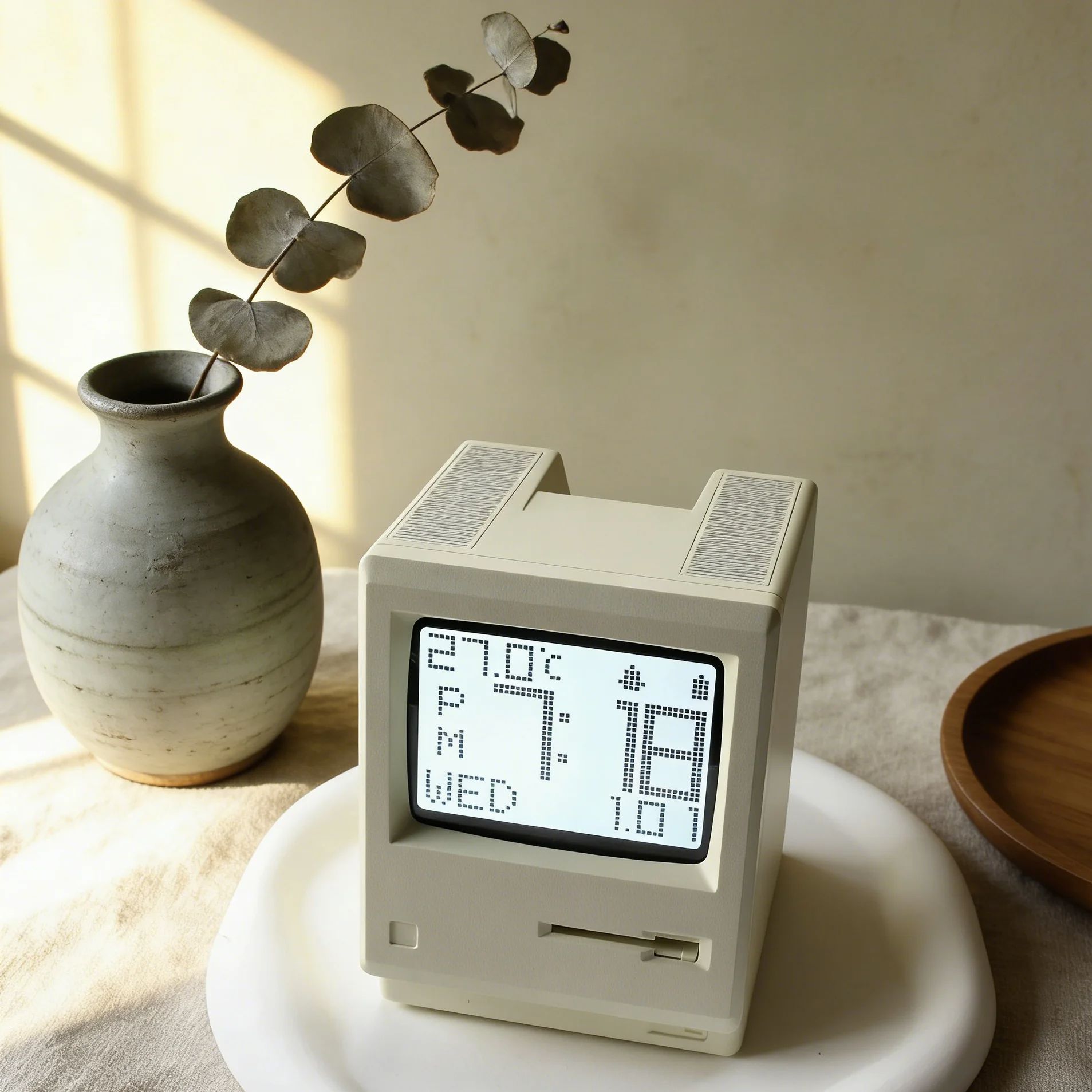 레트로 노스탤직 맥록 알람 시계 빈티지 컴퓨터 스타일  - Office Tech Gifts 리뷰 및 가격