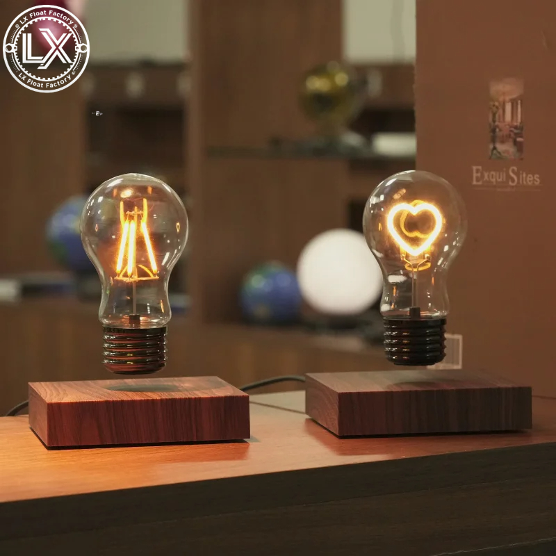자석 부상 무선 LED 전구 데스크 램프, 특별한 선물 - Office Tech Gifts 리뷰 및 가격