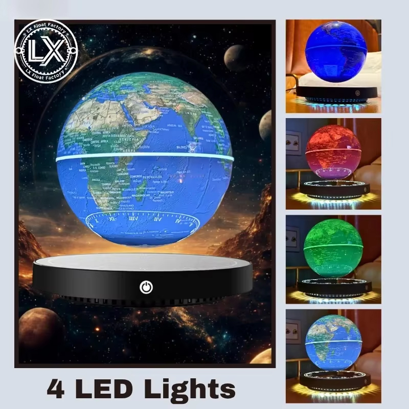 LED 조명이 있는 공중에 뜨는 자석 지구본, 가정 및 - Office Tech Gifts 리뷰 및 가격
