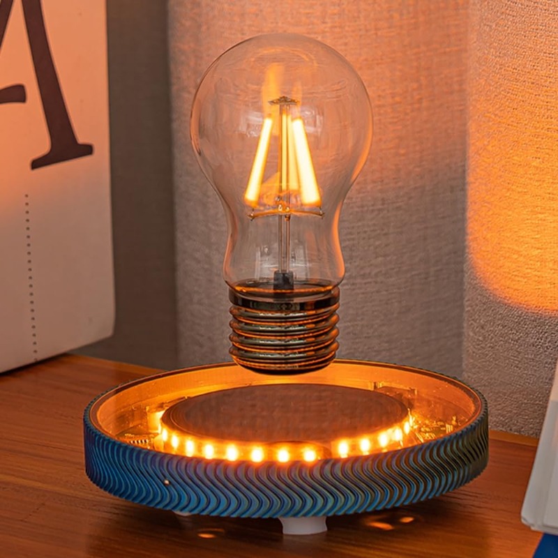 무선 LED 전구 데스크 램프, 공중 부양되는 디자인으 - Office And Tech 리뷰 및 가격