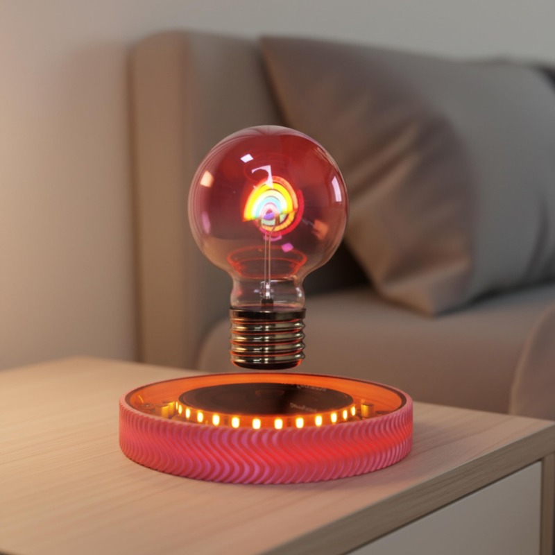 무선 LED 전구 데스크 램프, 공중 부양되는 디자인으 - Office And Tech 리뷰 및 가격