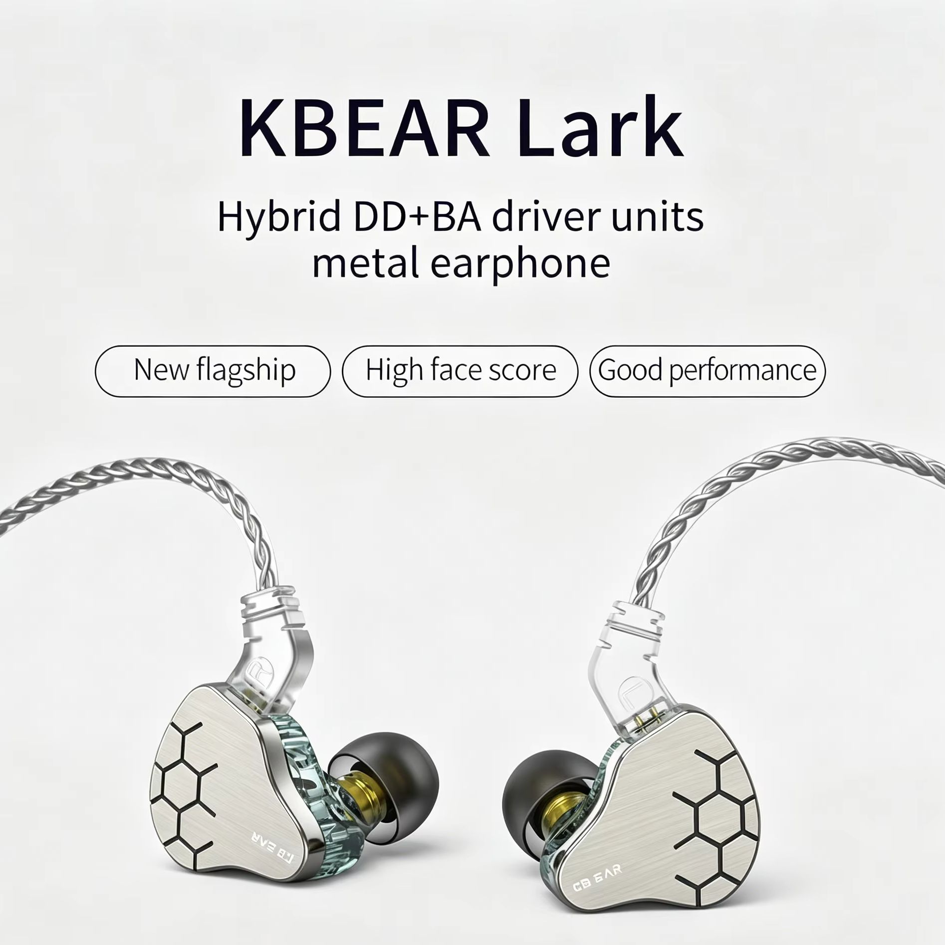 KBEAR Lark 1DD+1BA 하이브리드 IEM H - Office Tech Essentials 리뷰 및 가격