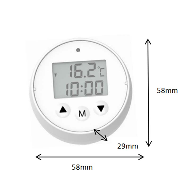 1pc 얼음 목욕 온도계 콜드 플 런지 IPX7 방수  - Digital Timer Countdown 리뷰 및 가격