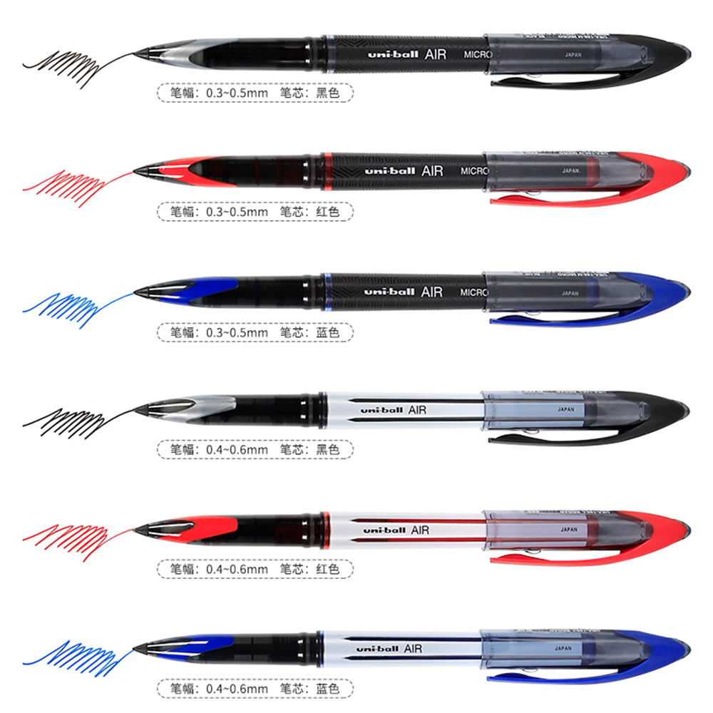3/6pcs 일본 유니볼 젤 펜 에어 스트레이트 리퀴드 - Office Tech Essentials 리뷰 및 가격