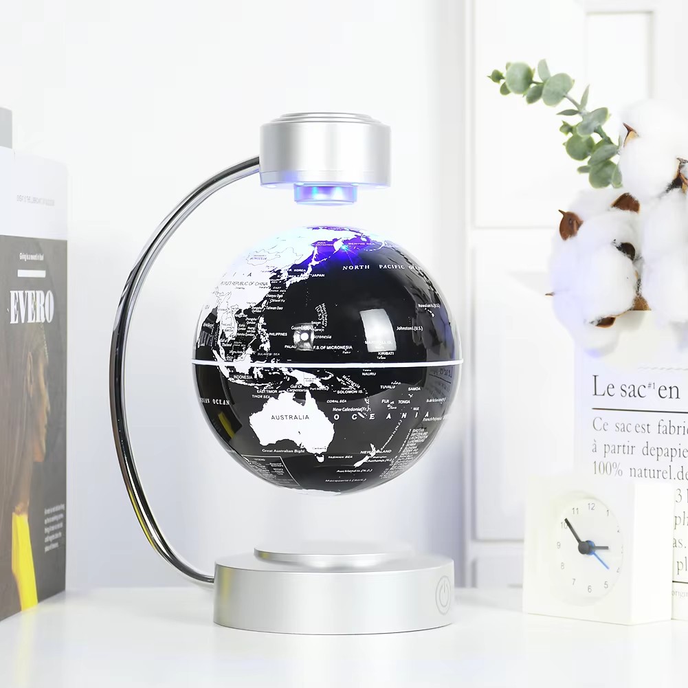 LED 조명이 있는 자기 부상 지구본, 가정 사무실 책 - Office Tech Gifts 리뷰 및 가격