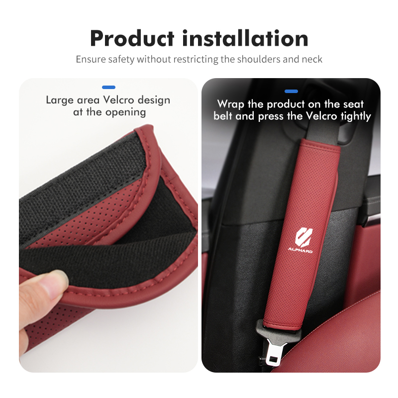 도요타 1/2PCS 가죽 자동차 좌석 벨트 보호대 패드 - Surge Protector Rack 리뷰 및 가격